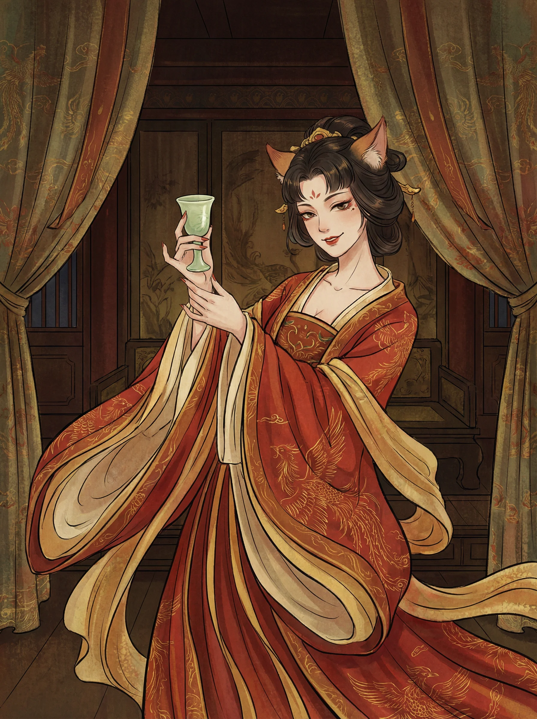 妲己 - 忘忧草在线日本直播WWW 封神榜截教动漫角色