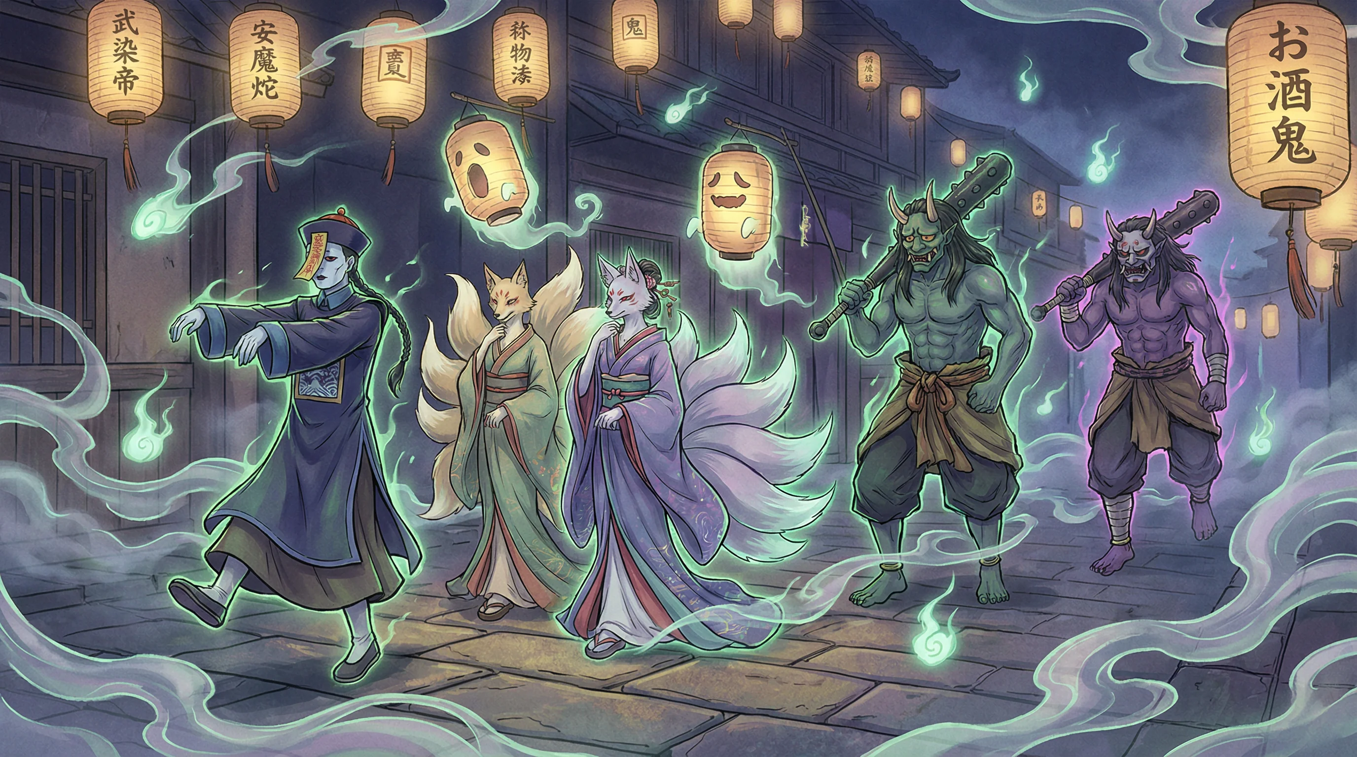 百鬼夜行 - 忘忧草在线日本直播WWW 中日鬼怪动漫